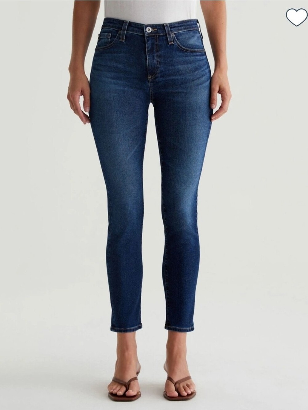 ❤️ AG ADRIANO GOLDSCHMIED CONTOUR 360 PRIMA CIGARETTE SKINNY JEANS, 2